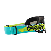 Maschera Oakley O Frame Mx Teal Checks Grigio - img 2