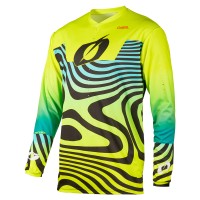 Camiseta O'Neal Element Youth Nova gelb neon