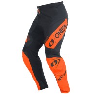 Pantaloni O Neal Element Racewear nero arancio