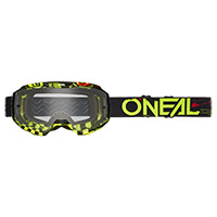 O Neal B-10 Attack V.24 Goggle Yellow