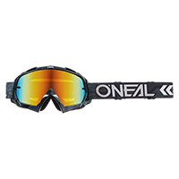 Maschera O Neal B10 Camo V.22 Nero Bianco Radium