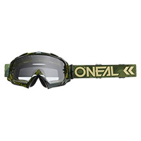 Maschera O Neal B10 Camo V.22 Verde