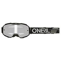 O Neal B-10 Solid V.24 Mirror Goggle Black Silver