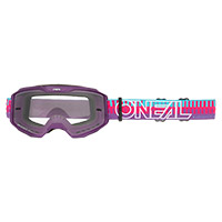 O Neal B-10 Striped V.26 Goggle Green