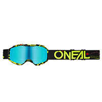 O Neal B-10 Youth Attack Goggle Silver