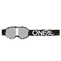 O Neal B-10 Youth Attack Goggle Silver