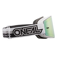 Maschera O Neal B-20 Proxy Bianco Lente Rosso - img 2