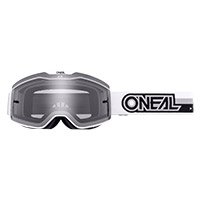 O Neal B-20 Proxy Brille weiße Linse grau
