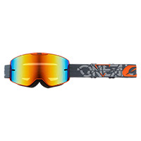 O Neal B-20 Strain V.22 Goggle Grey Orange