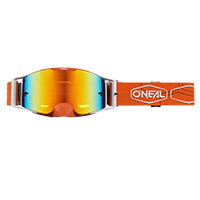 Gafas O Neal B-30 Hexx V.22 naranja blanco