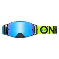 O Neal B-30 Bold Goggle Blue Yellow Lens Blue