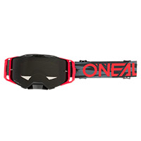Masque O Neal B-33 Ictus noir rouge