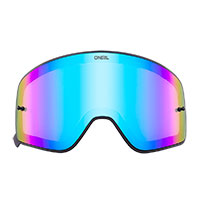Lente O Neal B-50 Blu Montatura Nera