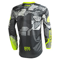 Maglia O Neal Element Camo V.22 Grigio Giallo