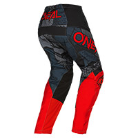 O Neal Element Camo V.22 Pants Black Red - 2