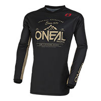 Maglia O Neal Element Dirt V.23 Nero Sabbia