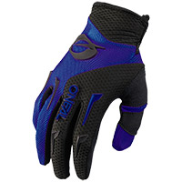 O Neal Element Gloves Blue Black
