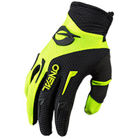 O Neal Element Gloves Yellow Black