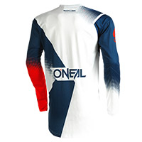 Maglia O Neal Element Racewear V.22 Blu Bianco