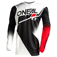 Camiseta O Neal Element Racewear V.22 negro blanco