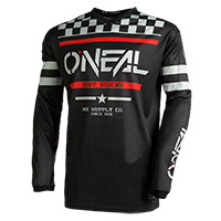 Camiseta O Neal Element Squadron V.22 negro gris