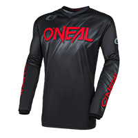 Camiseta O Neal Element Voltage V.24 negro rojo