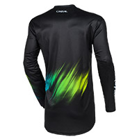 Maillot O Neal Element Voltage V.24 noir vert - 2