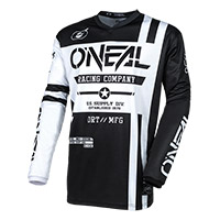 Maillot O Neal Element Warhawk V.24 Blanc