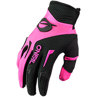 O Neal Element Women Gloves Black Pink