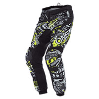 O Neal Element Youth Attack Pants Black Yellow