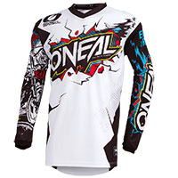 Maglia Cross O'neal Element Villain Bianco