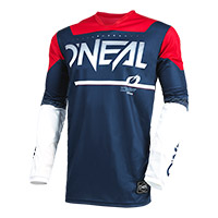 Camiseta O Neal Hardwear Surge azul rojo