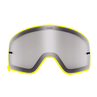 Lente O Neal B-50 gris marco amarillo