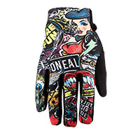 O Neal Matrix Crank Youth Gloves Multi Kid