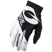 Gants O Neal Matrix Stacked Noir Blanc