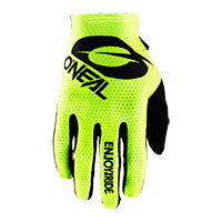O Neal Matrix Stacked Gloves Yellow