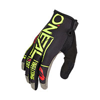 O Neal Mayhem Attack V.23 Gloves Black Yellow