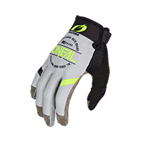 Guanti O Neal Mayhem Brand V.23 Grigio Nero
