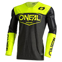 Maglia O Neal Mayhem Hexx V.22 nero giallo