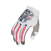 Guanti O Neal Mayhem Piston V.23 Bianco