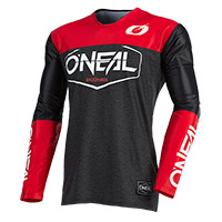 Camiseta O Neal Mayhem Hexx negro rojo