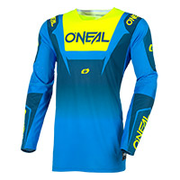 Maglia O Neal Prodigy Five V.26 Blu Neon Giallo