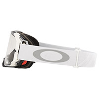 Oakley Airbrake MX TuffBlocks blanco lente transparente - 2