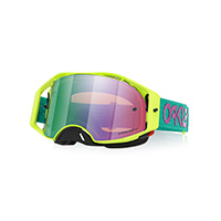 Maschera Oakley Airbrake Mx Blu Verde Prizm Verde