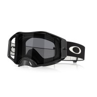 Maschera Oakley Airbrake Lite nero opaco grigio
