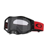 Maschera Oakley Airbrake Lite Rosso Grigio