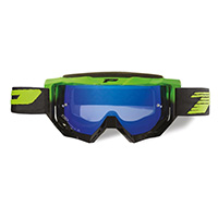 Progrip 3200fl Goggle Green Black Light Blue