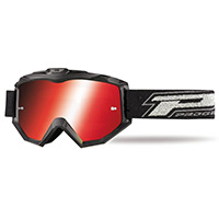 Gafas Progrip 3204 negro opaco rojo