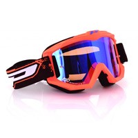 Maschera Progrip 3204 Arancio Fluo Opaco Blu