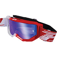 Gafas Progrip 3300 blanco rojo espejado